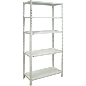 Estantería metálica Simonrack - EcoClick 5/400 - 1800x900x400 mm - Blanco Estantería metálica Simonrack - EcoClick 5/400 - 1800x900x400 mm - Blanco