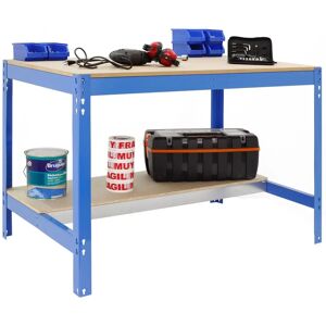 Banco de trabajo Simonrack BT0 - 1200mm x 760mm x 842mm - Azul Banco de trabajo Simonrack BT0 - 1200mm x 760mm x 842mm - Azul