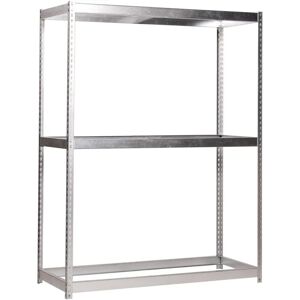 Estantería Metalica Galvanizada Ecoforte - 3 Estantes 1200kg Estantería Metalica Galvanizada Ecoforte - 3 Estantes 1200kg
