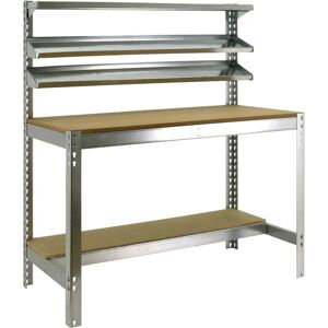 Simonrack BT1 Banc de Travail Galva/Madera - 151,0 x 76,0 x 144,5 cm - Publicité Simonrack BT1 Banc de Travail Galva/Madera - 151,0 x 76,0 x 144,5 cm - Publicité