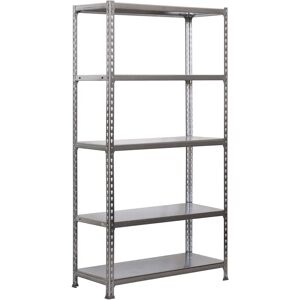 SimonRack Simonclick Plus 5/300 Gris - Étagère métallique - Publicité SimonRack Simonclick Plus 5/300 Gris - Étagère métallique - Publicité