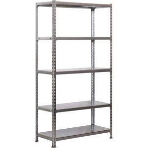 Simonrack Mensola Metallica Zincata - 200x110x40cm - 5 Ripiani Simonrack Mensola Metallica Zincata - 200x110x40cm - 5 Ripiani
