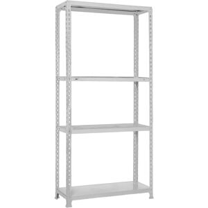 Étagère métallique Simonrack - EcoClick 4 niveaux Blanc - Publicité Étagère métallique Simonrack - EcoClick 4 niveaux Blanc - Publicité
