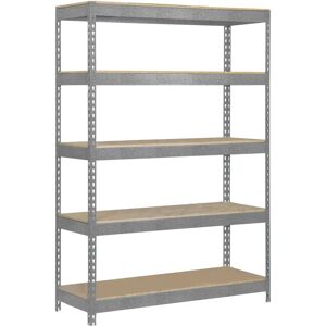 Estantería metálica SimonRack - 5 estantes - Galva/Madera - 2000x1000x450mm - Almacenamiento industrial Estantería metálica SimonRack - 5 estantes - Galva/Madera - 2000x1000x450mm - Almacenamiento industrial