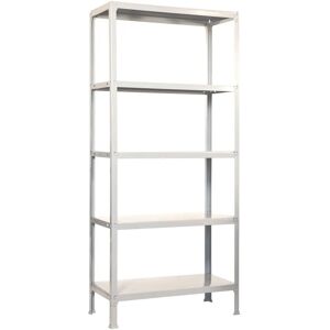 Simonrack Metallregal Weiß 5 Etagen - Aufbewahrung Simonrack Metallregal Weiß 5 Etagen - Aufbewahrung