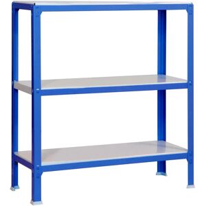 Estantería metálica Simonrack 3/300 Azul/Blanco - Estantería Estantería metálica Simonrack 3/300 Azul/Blanco - Estantería