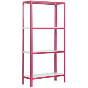 Simonrack Modelo PP2100209168034 Estantería metálica Rosa 4 baldas - Estantería Simonrack Modelo PP2100209168034 Estantería metálica Rosa 4 baldas - Estantería