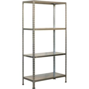 Simon Rack Ecoclick 4/400 Zincé - Étagère métallique - Publicité Simon Rack Ecoclick 4/400 Zincé - Étagère métallique - Publicité