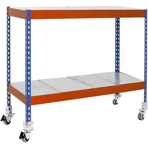 Estantería Simon Rack 1506-2 Metal - Azul/Naranja/Galv. - 975x1500x600 Estantería Simon Rack 1506-2 Metal - Azul/Naranja/Galv. - 975x1500x600