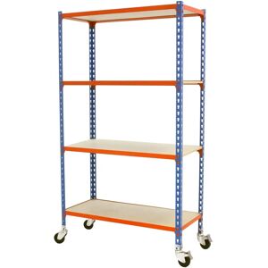 Maderclick Mobile Plus 4/300 1500 - Scaffale in metallo Maderclick Mobile Plus 4/300 1500 - Scaffale in metallo
