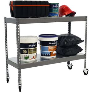 Scaffale metallico Simon Rack - Carico medio - 1504-2 - Grigio/galva Scaffale metallico Simon Rack - Carico medio - 1504-2 - Grigio/galva