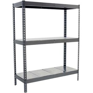 Étagère métallique SimonRack - 3 niveaux - 400kg par étagère - Montage facile Étagère métallique SimonRack - 3 niveaux - 400kg par étagère - Montage facile