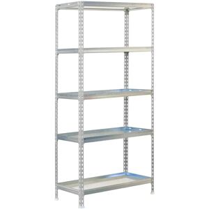 Estantería de jardín Simonrack - 5 estantes - Galvanizado - 1800x900x400 mm Estantería de jardín Simonrack - 5 estantes - Galvanizado - 1800x900x400 mm