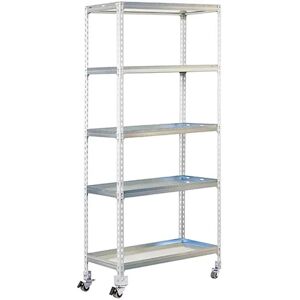 Simonrack Simongarden Click Móvil 5/400 Blanco/Galva - Estantería Simonrack Simongarden Click Móvil 5/400 Blanco/Galva - Estantería