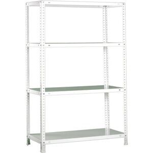 Estantería metálica Simonrack Mini - Blanco - 4/400 1500 - Almacenamiento Estantería metálica Simonrack Mini - Blanco - 4/400 1500 - Almacenamiento