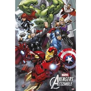 Erik Marvel Avengers Poster - 91.5x61cm - Wall Decor Erik Marvel Avengers Poster - 91.5x61cm - Wall Decor
