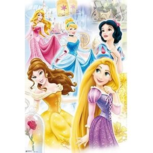 Disney Prinsessor Gruppposter - 61x91,5cm Disney Prinsessor Gruppposter - 61x91,5cm