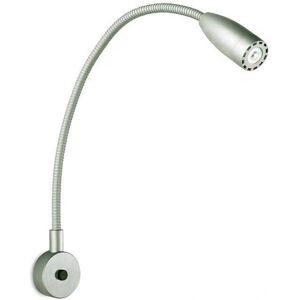 Leds-C4 Bed Wall Light - Adjustable Indoor Reading Lamp Grey Leds-C4 Bed Wall Light - Adjustable Indoor Reading Lamp Grey