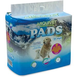 Arquivet Dog Pads Pack - 60x60cm Leakproof Training Pads - 50 Units Arquivet Dog Pads Pack - 60x60cm Leakproof Training Pads - 50 Units