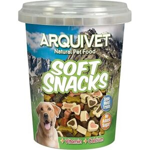 Arquivet Zachte Snacks Botten en Harten Mix - Voor Honden - 300 G Arquivet Zachte Snacks Botten en Harten Mix - Voor Honden - 300 G