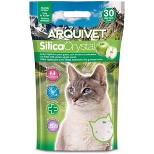 Arquivet Natuurlijke Kattenbakvulling - Silica Kristal met Appelgeur - 3,8L Arquivet Natuurlijke Kattenbakvulling - Silica Kristal met Appelgeur - 3,8L