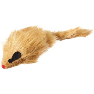 Arquivet Harige Muis - Katten Speelgoed - 10 cm Arquivet Harige Muis - Katten Speelgoed - 10 cm