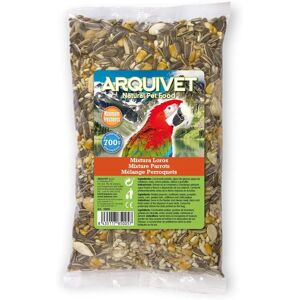 Mélange pour perroquets Arquivet - Nourriture pour oiseaux - Publicité Mélange pour perroquets Arquivet - Nourriture pour oiseaux - Publicité