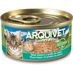 Arquivet Thon Poulet en Sauce - Nourriture pour Chats - Publicité Arquivet Thon Poulet en Sauce - Nourriture pour Chats - Publicité