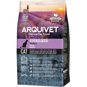 Arquivet Turkey Cat Food - Sterilized, 1.53kg Arquivet Turkey Cat Food - Sterilized, 1.53kg