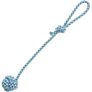Jouet pour chien TPTG en corde de coton bleu - 45cm - Entraînement et santé dentaire - Publicité Jouet pour chien TPTG en corde de coton bleu - 45cm - Entraînement et santé dentaire - Publicité