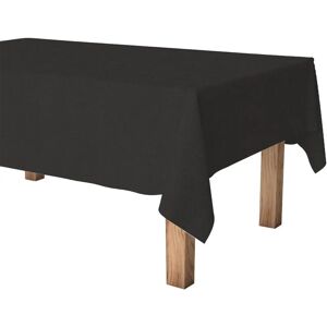Rouleau de nappe en plastique Exma noir - 140cm x 25m - Publicité Rouleau de nappe en plastique Exma noir - 140cm x 25m - Publicité