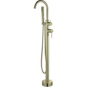 Källa - Mezclador de bañera - Acabado oro cepillado - Serie Externa Källa - Mezclador de bañera - Acabado oro cepillado - Serie Externa