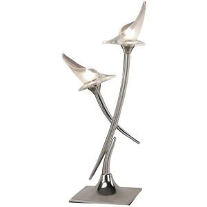 Inspired Lighting Flavia Table Lamp - 2 Light G9 - Polished Chrome Inspired Lighting Flavia Table Lamp - 2 Light G9 - Polished Chrome