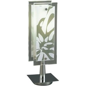 Inspired Lighting Euphoria Table Lamp - Polished Chrome/Opal White - 1 Light E27 Inspired Lighting Euphoria Table Lamp - Polished Chrome/Opal White - 1 Light E27
