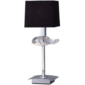 Inspired Lighting Akira Table Lamp - Black - E14 - 1 Light - Dimmable Inspired Lighting Akira Table Lamp - Black - E14 - 1 Light - Dimmable