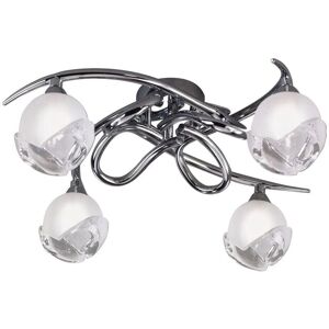 Inspired Lighting Inspired Mantra - Fragma - Semi Flush Ceiling 4 Light G9 - Ceiling Light Inspired Lighting Inspired Mantra - Fragma - Semi Flush Ceiling 4 Light G9 - Ceiling Light