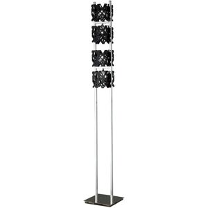 Inspired Lighting Fusion Tokio 4-Light G9 Floor Lamp - Black/Chrome Inspired Lighting Fusion Tokio 4-Light G9 Floor Lamp - Black/Chrome