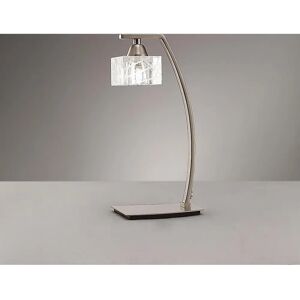 Inspired Lighting Zen Table Lamp - Satin Nickel Inspired Lighting Zen Table Lamp - Satin Nickel