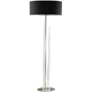 Inspired Lighting Estalacta Floor Lamp - 3 Light GU10 Indoor - Silver/Opal White Inspired Lighting Estalacta Floor Lamp - 3 Light GU10 Indoor - Silver/Opal White