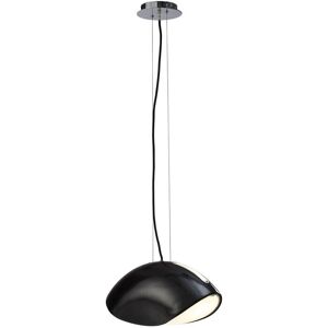 Inspired Lighting Pasion Rectangular Pendant - 3 Light E27 - Gloss Black/White/Polished Chrome Inspired Lighting Pasion Rectangular Pendant - 3 Light E27 - Gloss Black/White/Polished Chrome