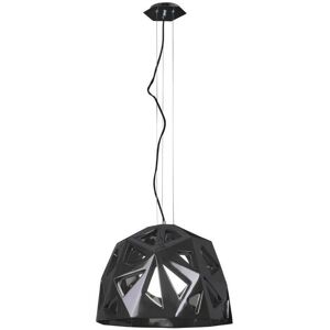 Inspired Lighting Inspired Mantra - Facette - Dome Ceiling Pendant - Black & Chrome Inspired Lighting Inspired Mantra - Facette - Dome Ceiling Pendant - Black & Chrome