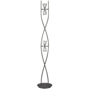 Inspired Lighting Iku Floor Lamp - Satin Nickel - 4 Light G9 Inspired Lighting Iku Floor Lamp - Satin Nickel - 4 Light G9