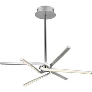 Inspired Lighting Knot Semi Flush Ceiling 45W LED Curved Arms - Modern Interior Light Inspired Lighting Knot Semi Flush Ceiling 45W LED Curved Arms - Modern Interior Light