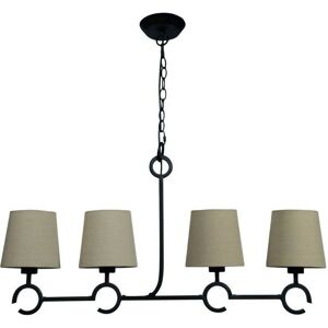 Inspired Lighting Argi Ceiling Pendant 4 Light Line E27 - Ceiling Pendant Inspired Lighting Argi Ceiling Pendant 4 Light Line E27 - Ceiling Pendant