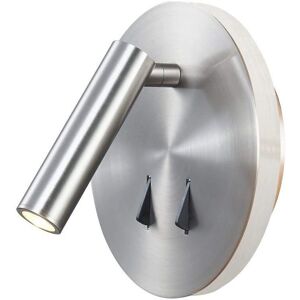 Inspired Lighting Inspired Mantra Fusion - Cayman - Wall + Reading Light - 6W + 3W LED - Satin Nickel Inspired Lighting Inspired Mantra Fusion - Cayman - Wall + Reading Light - 6W + 3W LED - Satin Nickel