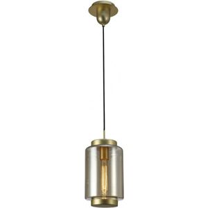 Inspired Lighting Jarras Pendant - Cognac Glass - 20cm - E27 Inspired Lighting Jarras Pendant - Cognac Glass - 20cm - E27