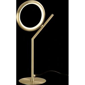 Inspired Lighting Olimpia Table Lamp - Satin Gold - 8W LED, 3000K, 600lm Inspired Lighting Olimpia Table Lamp - Satin Gold - 8W LED, 3000K, 600lm
