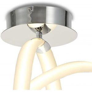 Inspired Lighting Armonia Semi Flush Ceiling Light - 40W LED - Chrome - 3000K Inspired Lighting Armonia Semi Flush Ceiling Light - 40W LED - Chrome - 3000K