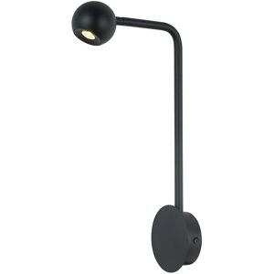 Inspired Lighting Mantra Eyes Wall Lamp - 6W LED, Sand Black Inspired Lighting Mantra Eyes Wall Lamp - 6W LED, Sand Black