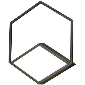 Inspired Lighting Kubick Ceiling/Wall Light Dimmable - Black - 32W LED - 3000K - 1870lm Inspired Lighting Kubick Ceiling/Wall Light Dimmable - Black - 32W LED - 3000K - 1870lm